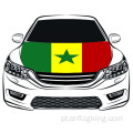 Bandeira do capô da República do Senegal 3.3X5FT Car Bandeira do capô da República do Senegal